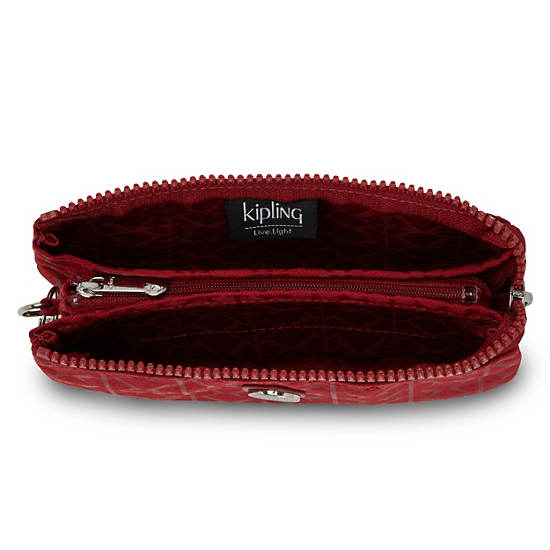 Sacs Kipling Creativity Large Classiche Pouch Rouge | FR 1138RV